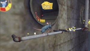Ratatouille ~ The Movie ~ Game (PSP) Walkthrough Part 3 | 100% | Fountain Test
