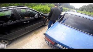 Как помогли завести Жигуль с толкача