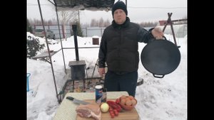 ВКУСНЫЙ ЗАВТРАК на САДЖЕ
