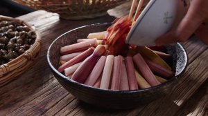 芋荷花——生时麻口,熟时软糯的夏末粉红【滇西小哥】