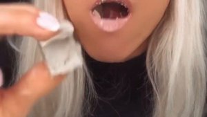 ASMR eating WET CHALK. Ем мокрый пиленный мел СЕВРЮКОВО