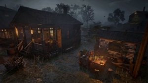 Сильный дождь с ветром и грозой в городе Родос