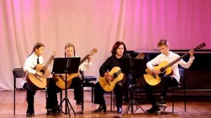 06 Антонио Вивальди "Зима", исп. ансамбль гитаристов, пед. Стрелкова Л.В.