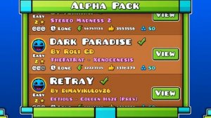 Самые лёгкие уровни в Geometry Dash