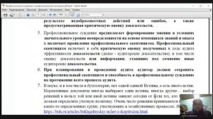 04. А.Н. Дюранов: Профессиональное суждение и профессиональный скептицизм