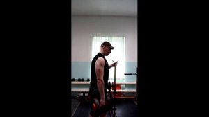 Молотковые сгибания одной рукой +80kgx3, +70kgx5, +35kgx30! Подъем на бицепс прямым хватом +80kgx6!