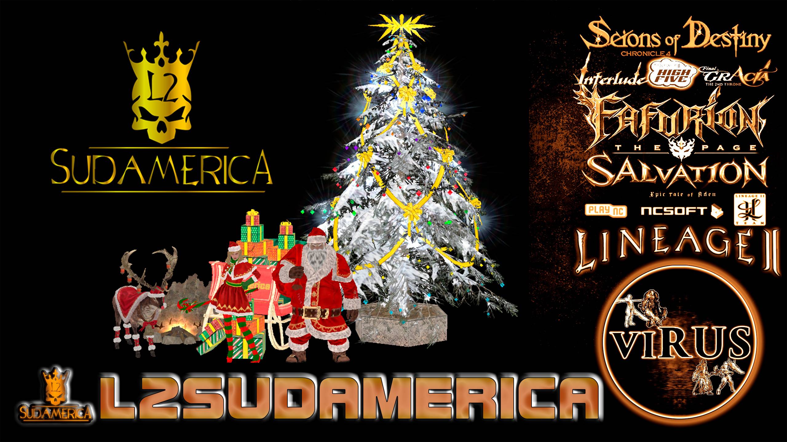 New Year NPC for server www.L2SudAmerica.Com. Lineage II-Interlude ◄√i®uS►