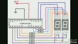 Семисегментные индикаторы и Atmega8. Динамическая индикация.