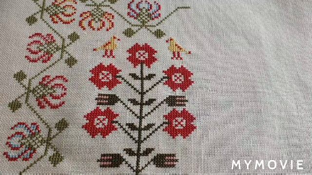 ВЫШИВКА КРЕСТИКОМ. МАЙ 2021❤️Гранатовый Санта, покупка, мои процессы смотреть онлайн