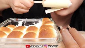 ASMR S'MORES DIP + CHOCOLATE ICE CREAM 스모어딥 + 초콜릿 아이스크림 먹방 (EATING SOUNDS) NO TALKING MUKBANG