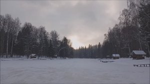 Ледовая обстановка на Верхнем водоёме. Клёвое место Лосиный остров.