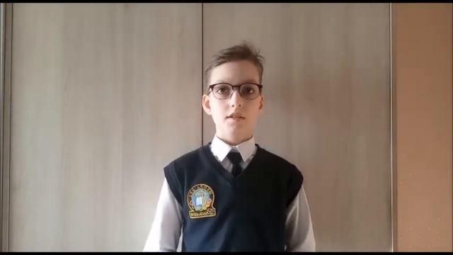 Школа N902 "Диалог", 5Д класс. Г. Рублёв "Памятник". Читает Облецов Максим смотреть онлайн