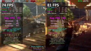 AMD Radeon RX 7800 XT vs RTX 4070 in 8 GAMES 1080p 1440p 4K