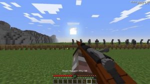 Minecraft Modern Warfare mod all snipers and DMRs firing and reload animations.