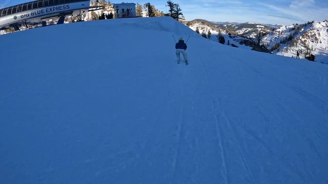 KEITA's Jump at Big Blue Express @ Palisades Tahoe [GoPro by TAITA] (2022/01/16)