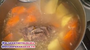 Суп из конины! Шурпа!