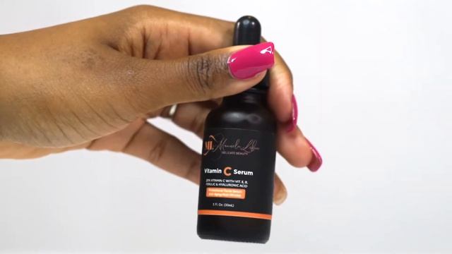 All Natural Facial Serum with Hyaluronic Acid, Vitamin C Serum for Acne, Acne Scars, and Dark Spots