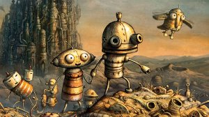 МАШИНАРИУМ #1. Начало приключения робота-мусорщика. Игра Machinarium на канале Игрули TV