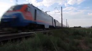 Испытания поезда Talgo в Казахстане  =)