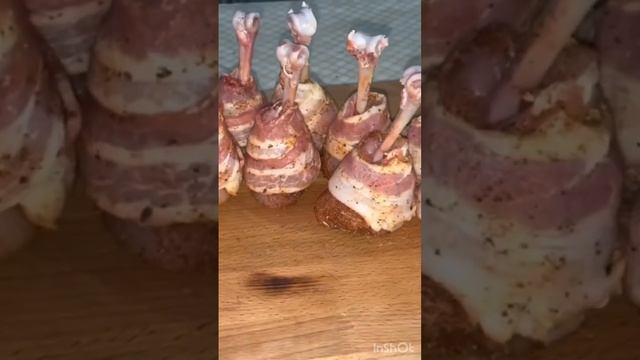 Куриные ножки в тандыре.КУРИНЫЕ "ЧУПА-ЧУПСЫ"#shorts #рецепт #курица #чупачупс #куриныеножки#тандыр