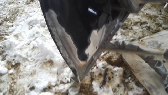 Удалить ржавчину, жучки снизу двери. Ремонт коррозии и защита цинком. смотреть онлайн