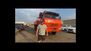 КАМАЗ 43118 с Kanglim 1256. отзыв нашего покупателя из г. Вологда от 30.06.2021 г.