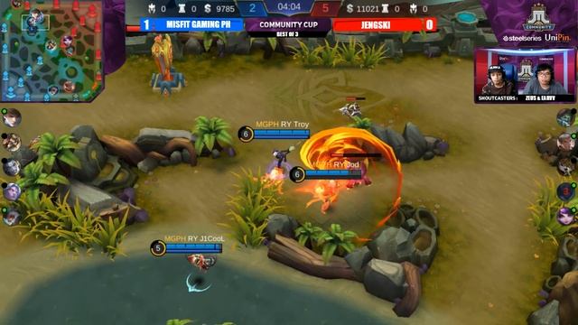 Just ML Community Cup October Jengski vs Misfit Gaming PH Game 2 (BO3) | Just ML Mobile Legends смотреть онлайн