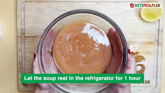 Low-Fat Tomato Gazpacho Soup Recipe | Refreshing & Healthy!