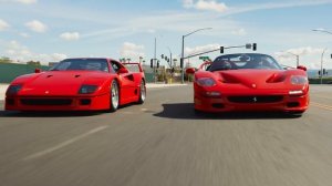 Ferrari F40 и F50