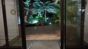 Early morning at the African hotel