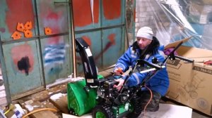 ОБЗОР СНЕГОУБОРЩИКА ВАРЯГ СБ756 13Э  ТЕСТ УБОРКА СНЕГА