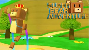 Супер беар адвенчер проходим пол это лава в снежно й  долине