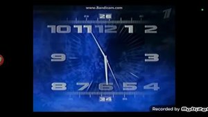 Часы ОРТ/Первого канала (2000-2011) Скорость 1.5 и в 3 раза ускоренно. Reverse