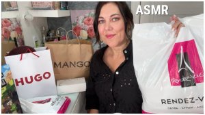 ASMR️ПОКУПКИ С МОРЯ️/2ч Mango Hugo Rendez-Vous и др/ASMR SHOW AND TELL SHOPPING IN SOCHI