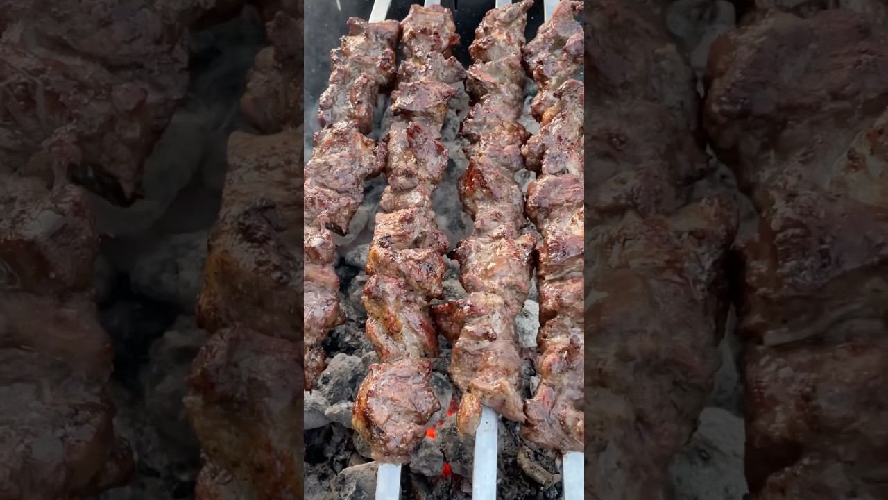 Шашлык на углях Баранья шея#shorts #рецепты #еда #мясо #шашлык #баранина #food#meat #cooking # смотреть онлайн