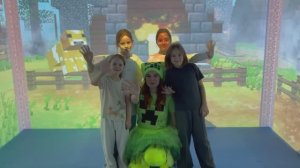 День Рождения в стиле "Майнкрафт"