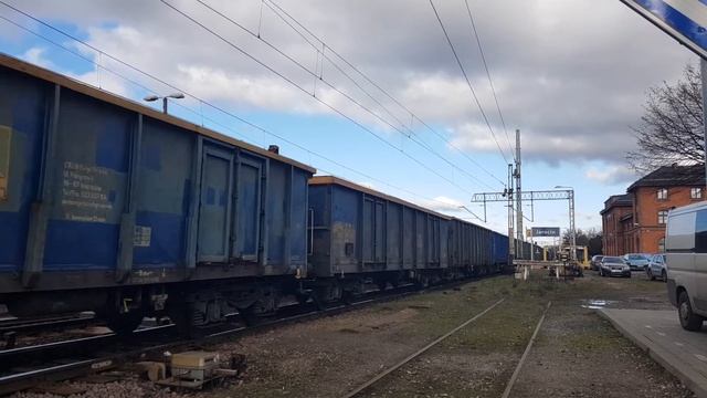 Rozruch BR232 500-9 Ciech Cargo z węglarkami | (mazut) смотреть онлайн