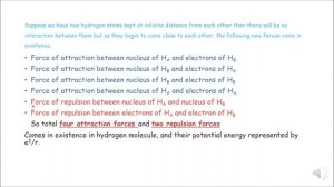 VBT of Hydrogen Molecule