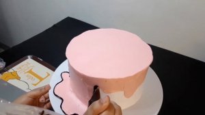 2D Comic Cake
