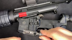 Замена штатного CAM PIN на Радиусный пин затвора AR-15 от L.A.C.