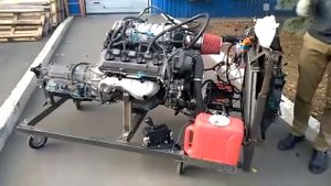Моторный стенд 3UZ-FE. Крутим в отсечку