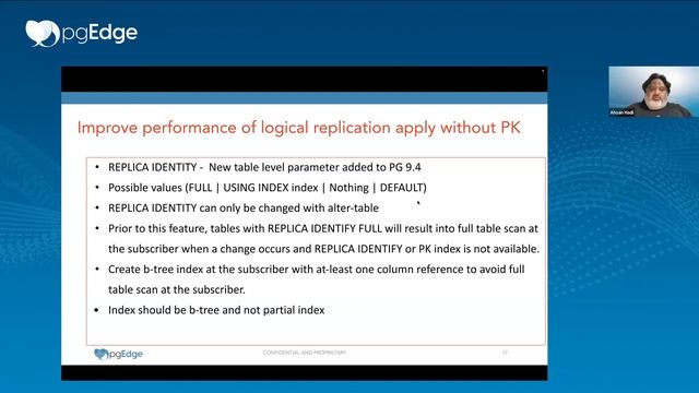 Logical Replication Features in PostgreSQL
