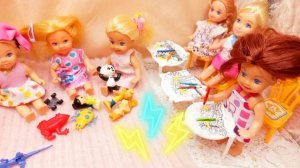 Кто вытер сопли об штору. Барби Таня и Марина ищут виновного😎