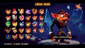 Crash Bandicoot 4 Its About Time All_Skins