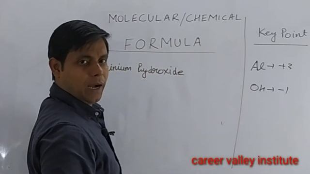 How to write Molecular formula of  Aluminium hydroxide |Chemical formula of Aluminium hydroxide