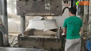 How to Make SMC Fan ? Sheet Molding Compound  By Hydraulic Press, smc hydraulic press