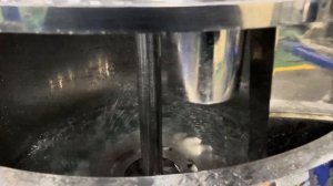 Scraper Type Disperser Testing with water - SIEHE Industry