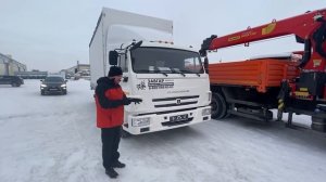 КАМАЗ 4308 Еврофургон. Отзыв покупателя из г. Кузнецк, 24 декабря 2021 г.