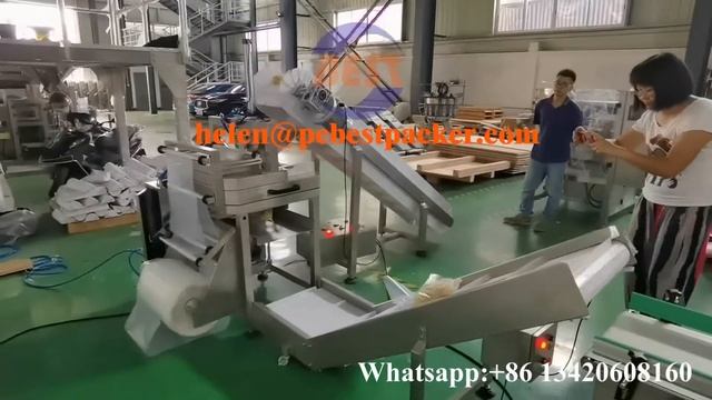 3 to 5KGS Spaghetti Ravioli Lasagna Packing solution with tubular PE film helen@pebestpacker.com