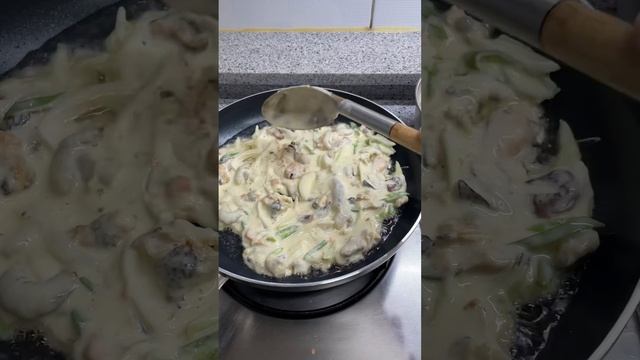 Корейские блинчики с морепродуктами